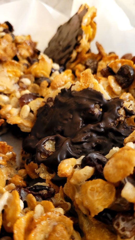 Dark Choc Florentines