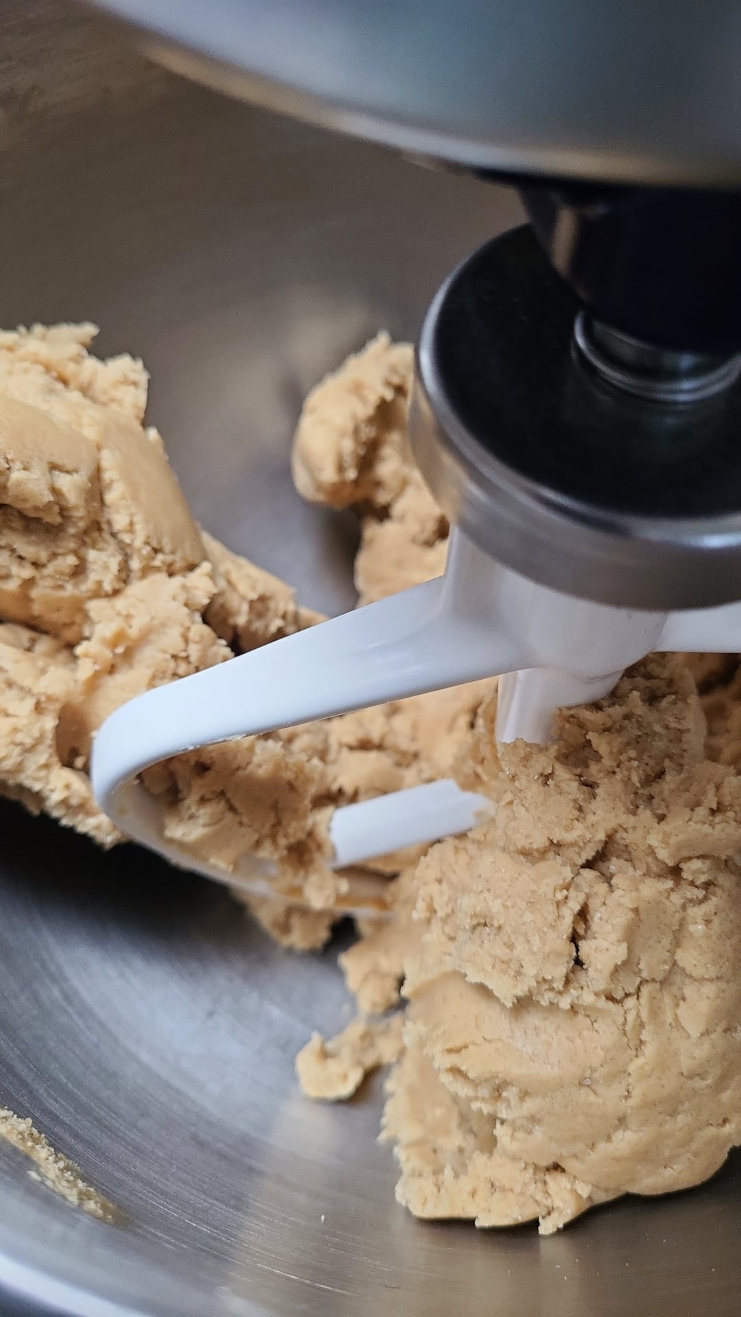 Mixing the dough