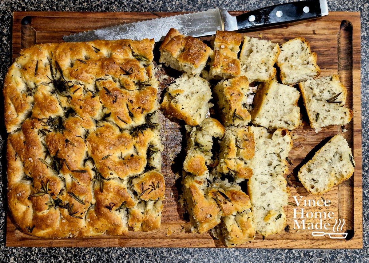 Rosemary and Garlic&nbsp;Focaccia